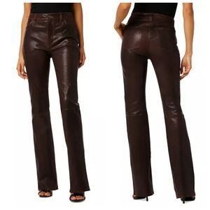 Joe's Jeans The Hi Honey Leather Bootcut Pants